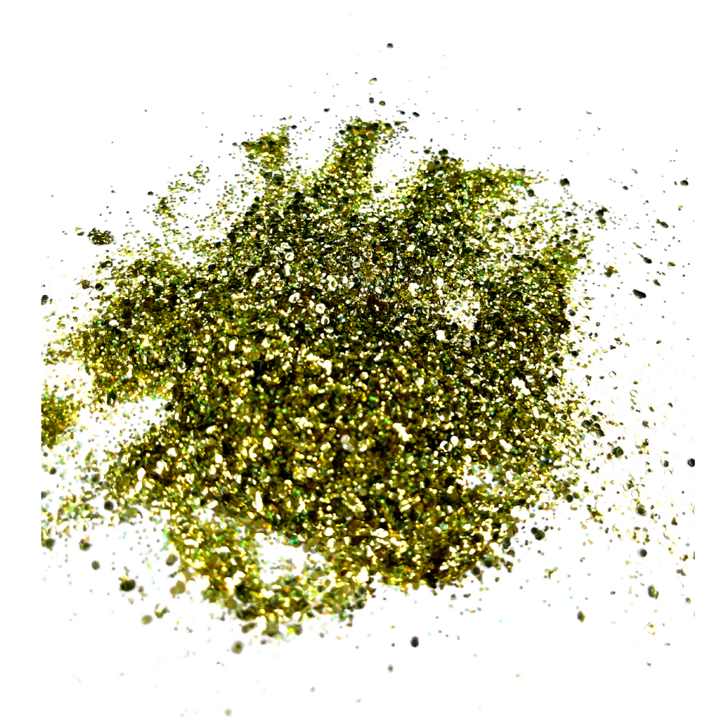 Belle, Gold bioglitter, Certified eco-friendly biodegradable glitter, toxin-free, cruelty-free, guilt-free, safe festival makeup, 8g sustainable packaging $15.00. In stock, Gladstone, Tannum Sands, Queensland, Australia. 